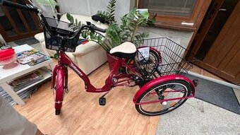 Trojkolesovy elektricky bicykel