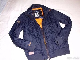 Superdry bomber pánska bunda prechod-mierna zima L