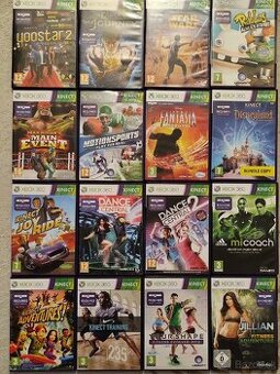 Kolekcia hier pre Kinect xbox360