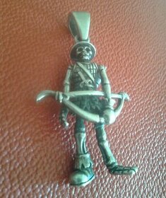 Unikátny AG privesok, striebro