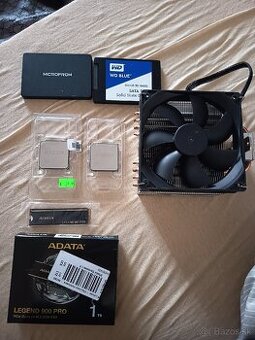 2x Ryzen 5 4500 Ryzen 3 3100 Chladič+SSD Čítajte popis