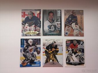 Hokejové kartičky brankári