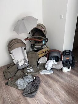 Stokke Trailz Terrain Nordic Green 3 kombinácia