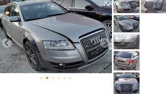 AUDI A6 C6 ALLROAD 3.0 TDI 2007 predám MOTOR ASB,  PREVODOVK