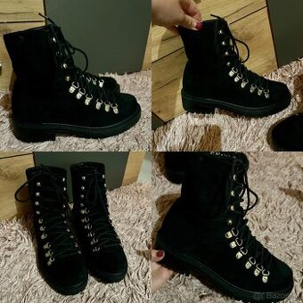 prettylittlething damske chelsea cierne clenkove cizmy