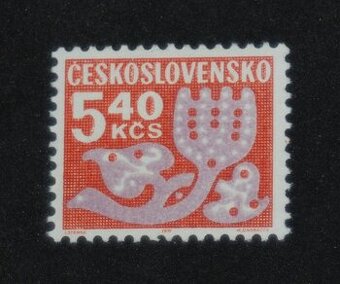 Poštové známky - Československo 166 - čisté