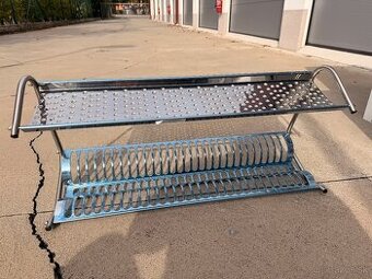 Odkvapkávač riadu – nástenný – 80 cm