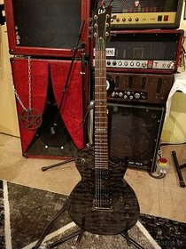 Gitara - ESP Ltd Eclipse EC-100QM STBLK