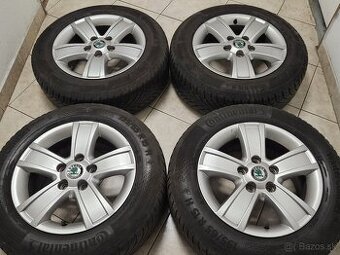 zimné 15" ŠKODA (5x112), Continental