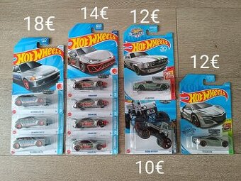 Hotwheels Zamac Edition ( Honda , Subaru , Mustang )