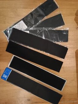 ŠPZ suchý zips samolepiace
