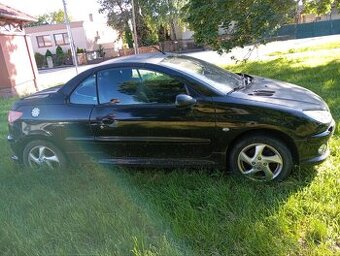 Rozpredám Peugeot 206 CC Cabriolet benzín 1,6