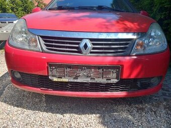 Predám predny nárazník na Renault Thália rok 2011 cerveny