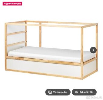 IKEA KURA detská posteľ