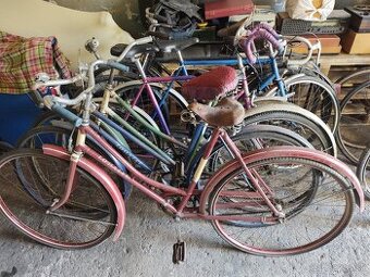 Staré bicykle ..