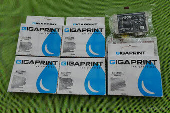 atramentové náplne EPSON T07xx 6 kusov