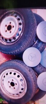 Zimne pneumatiky Mercedes vito a Mercedes B