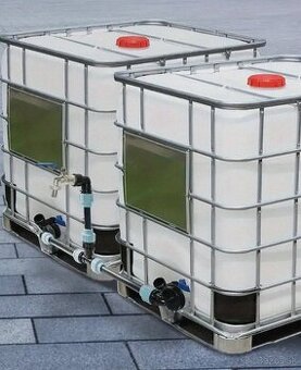 prepojenie 2ks IBC nádrží vylepšená suprava