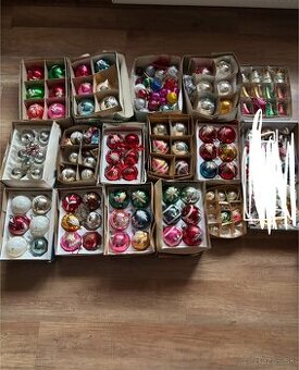 Staré retro vianocne ozdoby