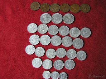 ČESKOSLOVENSKÉ MINCE :HALIERE 1961-1986
