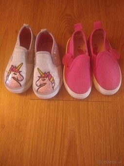 Dievčenské papučky  - veľ. 22
