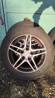 kia ceed hlinikove disky + pneumatiky letne 185/65 r15 - 1