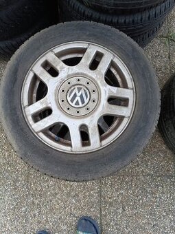 Predám 4ks Disky hlinikové(alu) 15 orginal VW ET42