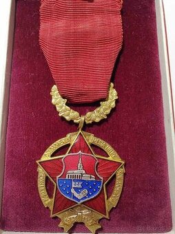 Medaila 10 výročie  oslobodenie Nitra.Nitra.