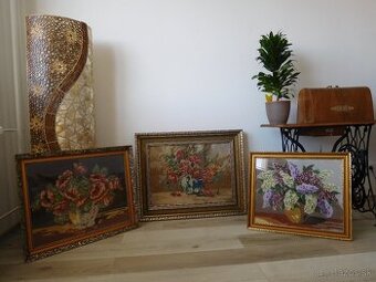 Obrazy vyšívané krížiková výšivka