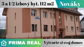 ✅ ZNÍŽENÁ CENA: 3 a 1/2 izbový byt, 112 m2, Nováky