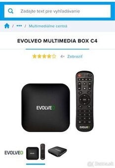 Predám Multimedia box Evolveo