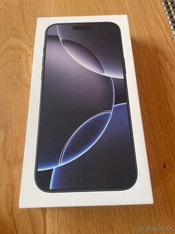 IPHONE 16 PRO MAX 256GB BLACK