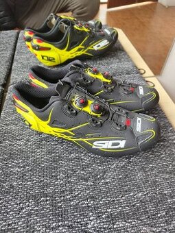 Karbónové Tretry Sidi Shot - Bright Yellow (EU44)