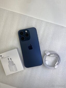 ZÁRUKA | iPhone 15 Pro 256gb Blue Titanium