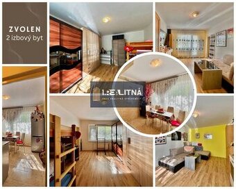 SLNEČNÝ 2 IZBOVÝ BYT S BALKÓNOM 50M2, ZVOLEN