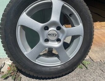 4 kusy disky R15 so zimnými pneumatikami