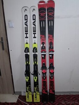 Predam lyže Rossignol 163 cm,Head 156 cm