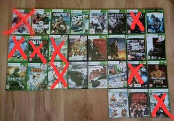 Predám hry na Xbox 360/ One