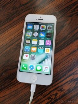 iPhone 5 32GB Silver Nové Ochranné Sklo