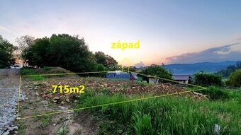 Stavebný pozemok /715m2 + 95m2/ Žilina - Žilinská Lehota
