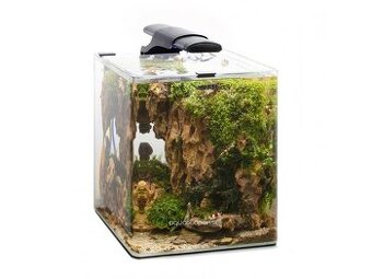 Nanoakvárium OPTIBENT BLACK SET 20 - 25x25x30cm
