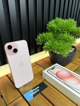 PREDANY🌟  iPhone 15 128 GB Pink | Záruka 1 Rok