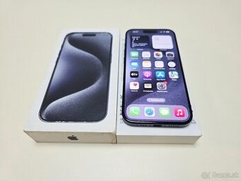 APPLE IPHONE 15PRO 256GB BLUE TITANIUM 256GB,BATERKA 100%