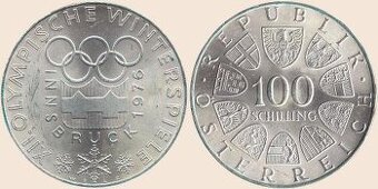 100 schilling (strieborne)