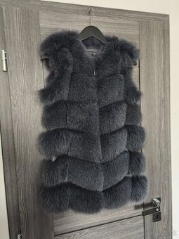 Luxusna kozusinova vesta z lisky