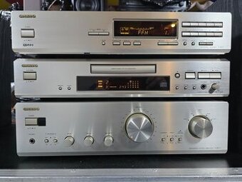 ONKYO HiFi set A-9211, DX-7333, T-4211 zlatá farba