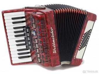 Predam akordeon Weltmeister Meteor 48 bas., Top stav...