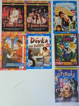 Detské DVD rozprávky.