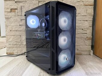 Herný PC (RYZEN 5 3600X,GTX 1660S 6GB,16GB DDR4,SSD+HDD,W11)