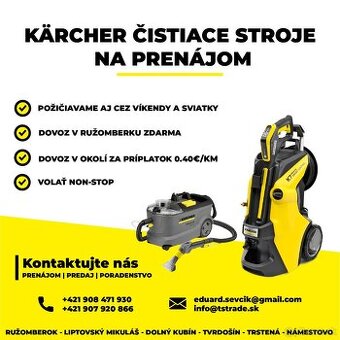 PRENÁJOM | KÄRCHER | RK